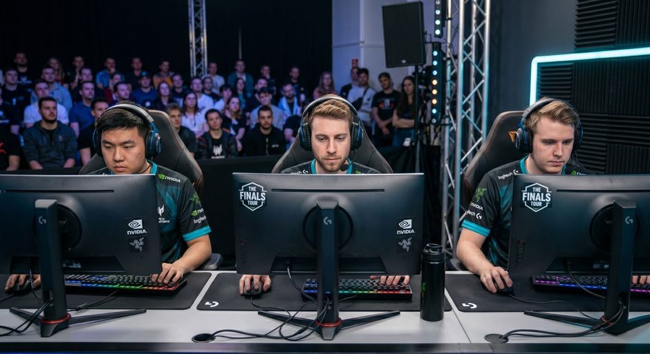 PacketLoss players competing at a live event